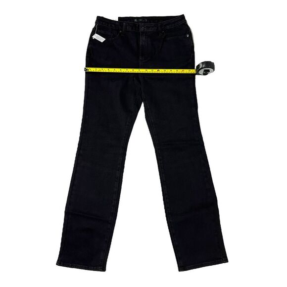 Member's Mark Women's Straight Jeans - Black Wash - Size 8 - Picture 8 of 13